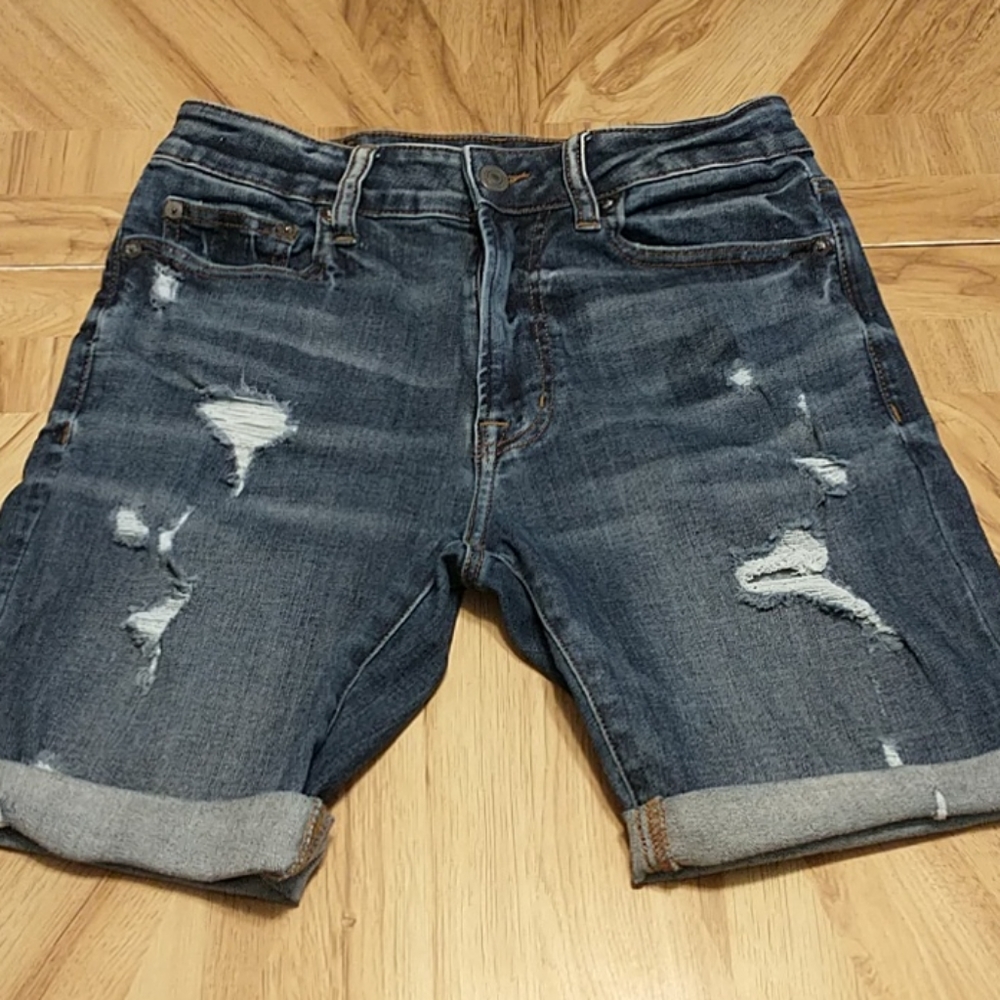 American Eagle Outfitters 30 Distressed Jorts Jean Short